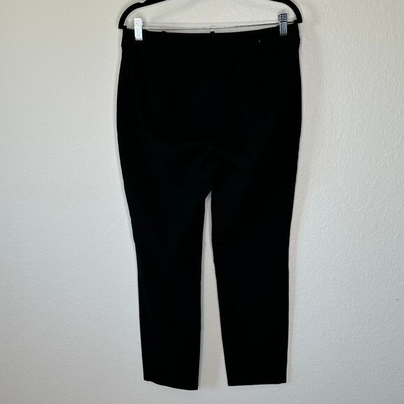 J.Crew Factory Women’s Slim Fit Full Length Trouser Pant Black CB286 Size 10 New - Picture 6 of 12